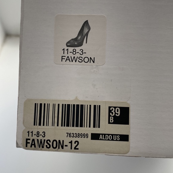 ALDO Fawson Gray Suede Heels - Picture 6 of 9